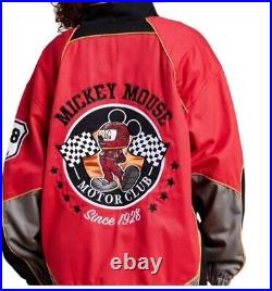 Disney Mickey Mouse Racing Jacket Size Small BoxLunch Exclusive