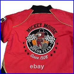 Disney Mickey Mouse Racing Jacket Size Small BoxLunch Exclusive