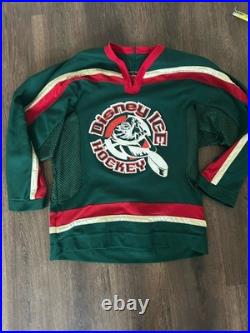 Disney Mickey Mouse Rare Hockey Jersey Men's Size S Canada CCM Vintage 21