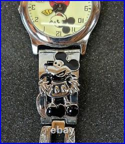Disney Mickey Mouse Replica Of First Mikey Mouse Quartz Watch From 1933