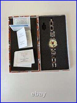 Disney Mickey Mouse Replica Of First Mikey Mouse Quartz Watch From 1933