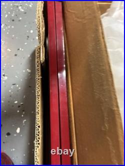 Disney Mickey Mouse Santa Climbs Ladder Musical Christmas Decoration Box READ