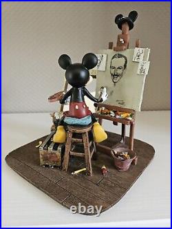 Disney Mickey Mouse Self Portrait Figurine Charles Boyer Edition