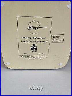 Disney Mickey Mouse Self Portrait Figurine Charles Boyer Edition
