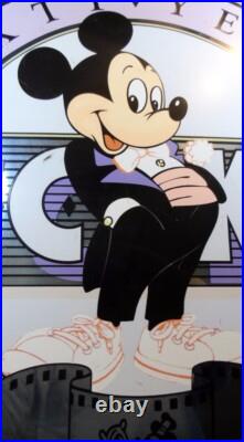 Disney Mickey Mouse Sixty Years Mickey with You Sign Plaque Large Wall RARE Disney Mickey Mouse Sixty Years Mickey with You Sign Plaque Large Wall RARE