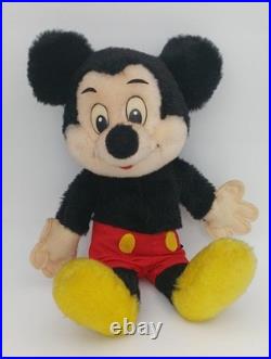 Disney Mickey Mouse Stuffed Toy Original Park Opening Used, Has Stains