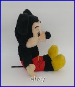 Disney Mickey Mouse Stuffed Toy Original Park Opening Used, Has Stains