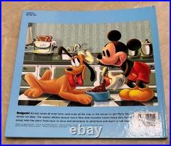 Disney Mickey Mouse Telling Time Children's Book, Good Condition