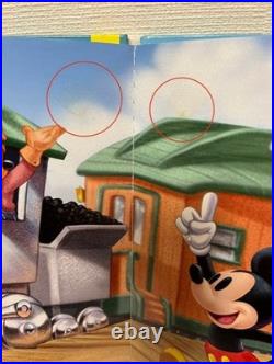 Disney Mickey Mouse Telling Time Children's Book, Good Condition