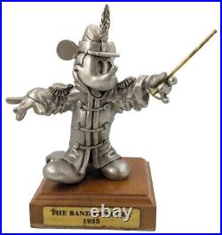 Disney Mickey Mouse The First Band Concert Hudson Pewter Figurine 836/2000 Read