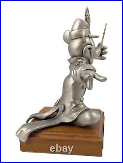 Disney Mickey Mouse The First Band Concert Hudson Pewter Figurine 836/2000 Read