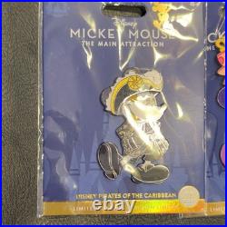 Disney Mickey Mouse The Main Attraction Limited Release Pin Set