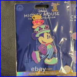 Disney Mickey Mouse The Main Attraction Limited Release Pin Set