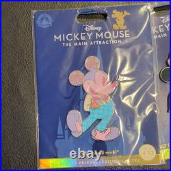 Disney Mickey Mouse The Main Attraction Limited Release Pin Set