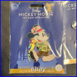 Disney Mickey Mouse The Main Attraction Limited Release Pin Set
