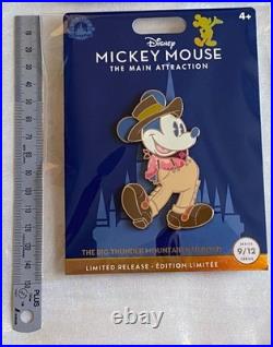 Disney Mickey Mouse The Main Attraction Pin Badge Complete Set of 12 Limited