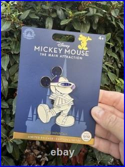 Disney Mickey Mouse The Main Attraction Pin Set Complete 12 Limited Edition Disney Mickey Mouse The Main Attraction Pin Set Complete 12 Limited Edition