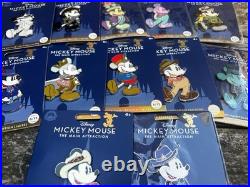 Disney Mickey Mouse The Main Attraction Pin Set Complete 12 Limited Edition Disney Mickey Mouse The Main Attraction Pin Set Complete 12 Limited Edition