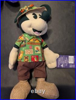 Disney Mickey Mouse The Main Attraction Plush Cuddly Toys Set