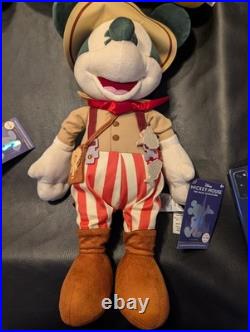 Disney Mickey Mouse The Main Attraction Plush Cuddly Toys Set
