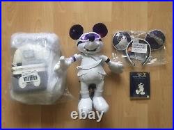 Disney Mickey Mouse The Main Attraction Space Mountain Bag Plush Ears Pin 1/12