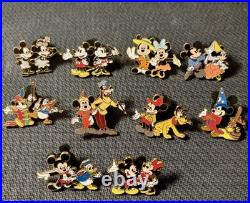 Disney Mickey Mouse Through the Years Set Lot of 10 Trading Pins