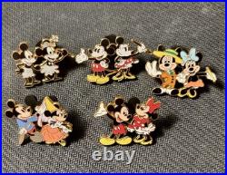 Disney Mickey Mouse Through the Years Set Lot of 10 Trading Pins
