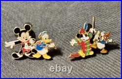Disney Mickey Mouse Through the Years Set Lot of 10 Trading Pins