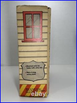 Disney Mickey Mouse Traffic Cop Vintage VTG 1950s Morris Plastic Corp. Disneyana