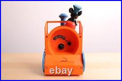 Disney Mickey Mouse Train Conductor Talking Alarm Clock WithBox-Batteries Not Incl