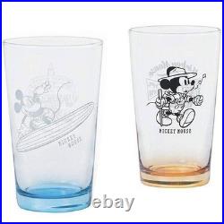 Disney Mickey Mouse Tumbler Pair Camping Surf Glasses 2-Piece Set