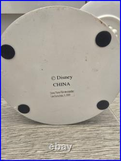 Disney Mickey Mouse Waiter Butler Holding Plate Statue Vintage Rare Disney World