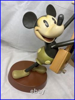 Disney Mickey Mouse With Guitar'Mickey's Yoo Hoo' Big Figurine Statue Vintage