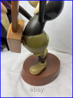 Disney Mickey Mouse With Guitar'Mickey's Yoo Hoo' Big Figurine Statue Vintage