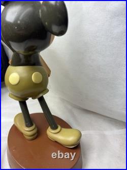Disney Mickey Mouse With Guitar'Mickey's Yoo Hoo' Big Figurine Statue Vintage