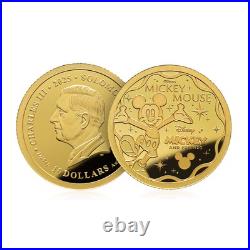 Disney Mickey Mouse and Friends Forever Gold Completer Coin 2025 Collectible Set Disney Mickey Mouse and Friends Forever Gold Completer Coin 2025 Collectible Set