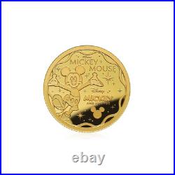 Disney Mickey Mouse and Friends Forever Gold Completer Coin 2025 Collectible Set Disney Mickey Mouse and Friends Forever Gold Completer Coin 2025 Collectible Set