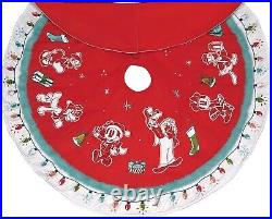 Disney Mickey Mouse and Friends Holiday Tree Skirt