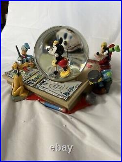 Disney Mickey Mouse in the Comics Snow Globe