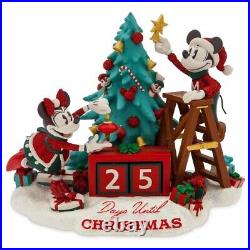 Disney Mickey and Minnie Mouse Holiday Christmas Countdown Calendar 2022