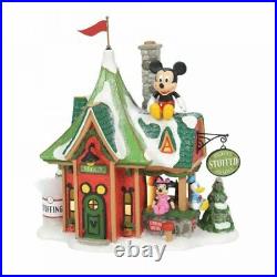 Disney Mickeys Stuffed Animals Light Up Building 6007614 Department 56 Village