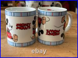Disney Micky Mouse Blue China Dinner Service NEW NEVER USED Made In Spain Disney Micky Mouse Blue China Dinner Service NEW NEVER USED Made In Spain