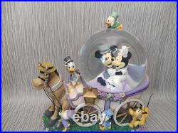Disney, Minnie and Mickey Mouse, Just Married Snowglobe, Musical