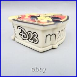 Disney Olszewski 2011 D23 EXPO Club Member Mickey Mouse POKITPAL Trinket Box Pot