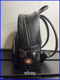 Disney Parks 100 & Mickey Mouse Partners Light-Up Loungefly Mini Backpack NWOT