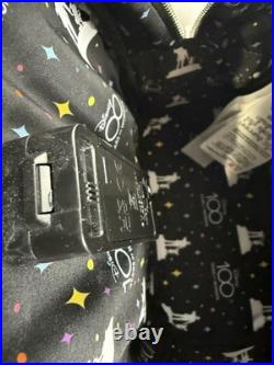 Disney Parks 100 & Mickey Mouse Partners Light-Up Loungefly Mini Backpack NWOT