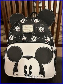 Disney Parks 2023 Mickey Mouse Mini Backpack Loungefly NWT