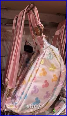 Disney Parks 2026 Stoney Clover Pink Mickey Mouse Icons Cross Body Bag Pouch