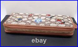 Disney Parks COACH Mickey Mouse And Friends Wallet 50th Leather Outlet