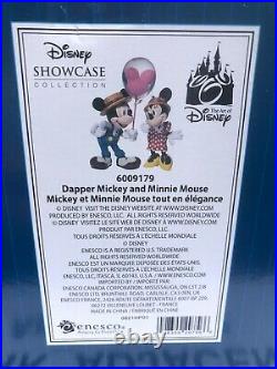 Disney Parks Dapper Mickey and Minnie Mouse Figurine Couture de Force 6009179